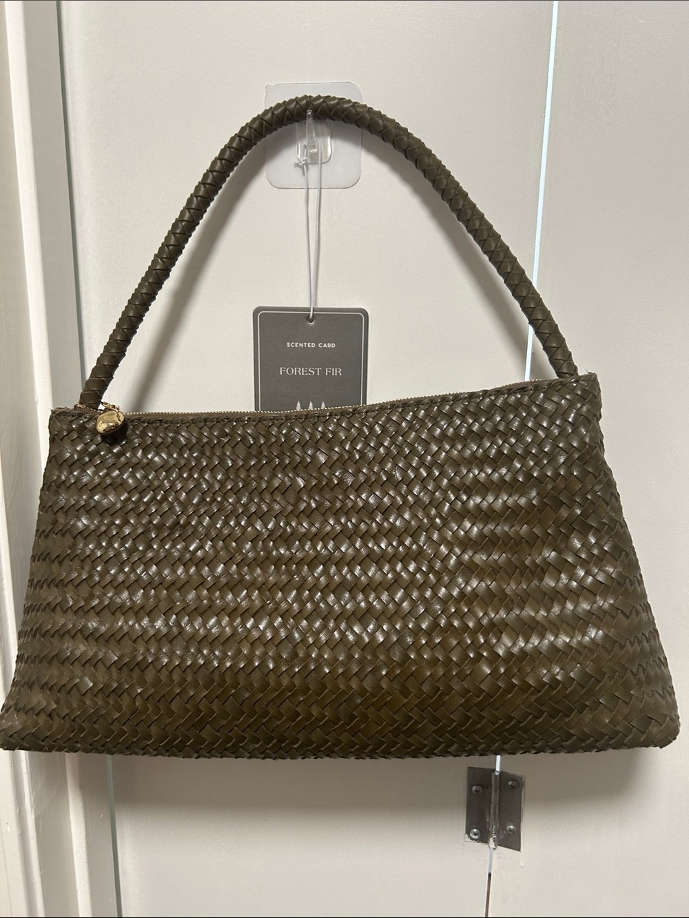 Like New Condition Madewell Woven Zip Top Shoulder Bag - Picture 3 of 11